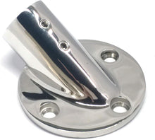 Load image into Gallery viewer, Fitting Base Bracket, 30/45/60/90 DEGREE 316 Stainless Steel 1" Marine bases