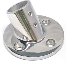 Load image into Gallery viewer, Fitting Base Bracket, 30/45/60/90 DEGREE 316 Stainless Steel 1" Marine bases