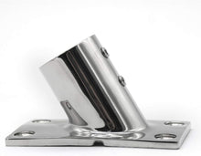 Load image into Gallery viewer, Fitting Base Bracket, 30/45/60/90 DEGREE 316 Stainless Steel 1" Marine bases