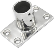 Load image into Gallery viewer, Fitting Base Bracket, 30/45/60/90 DEGREE 316 Stainless Steel 1" Marine bases