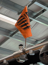 Load image into Gallery viewer, WF6BRM37.75PI-24, Burgee Rail Mount 24" Long Pole, Heavy Duty, 2.36" Rail Size - 316 Stainless Steel