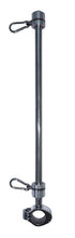 Load image into Gallery viewer, WFBRM20, Burgee Rail Mount Pole, 1-1/4" Rail Size - 316 Stainless Steel
