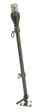 Load image into Gallery viewer, Woody Light Stanchion Flag Pole, Heavy Duty, 20" Long, 316 Stainless Steel