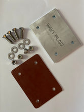 Load image into Gallery viewer, Woody Light Stanchion Flag Pole, Heavy Duty, 20" Long, 316 Stainless Steel