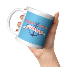 Load image into Gallery viewer, Mug - Ceramic 11oz, On This Boat Every Hour Is Happy Hour