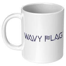 Load image into Gallery viewer, Mug - Ceramic 11oz, Wavy Flag