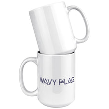 Load image into Gallery viewer, Mug - Ceramic 15oz, Wavy Flag