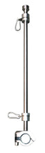 Load image into Gallery viewer, WF4BRM20PI, Burgee Rail Mount Pole, Heavy Duty, 1-1/4" Rail Size - 316 Stainless Steel