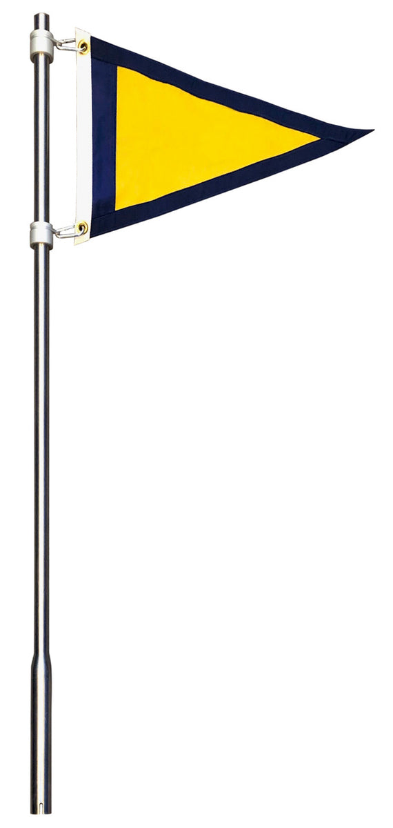 Boating Flagpole for Rod Holders and/or Rocket Launchers (3' Pole