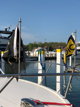 Load image into Gallery viewer, WF3BRM14PI, Burgee Rail Mount Pole, Heavy Duty, 7/8" Rail Size - 316 Stainless Steel