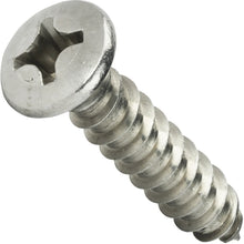 Load image into Gallery viewer, Screw, #14 Phillips Oval Head Sheet Metal/Wood Screw 2&quot; Long, Stainless Steel
