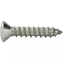 Load image into Gallery viewer, Screw, #14 Phillips Oval Head Sheet Metal/Wood Screw 2&quot; Long, Stainless Steel
