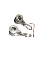 Load image into Gallery viewer, Silent Swivel Assembly, Aluminum Base and Stainless Hardware, 1&quot;
