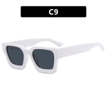 Load image into Gallery viewer, SUNGLASSES, VINTAGE SQUARE WAVY FLAG
