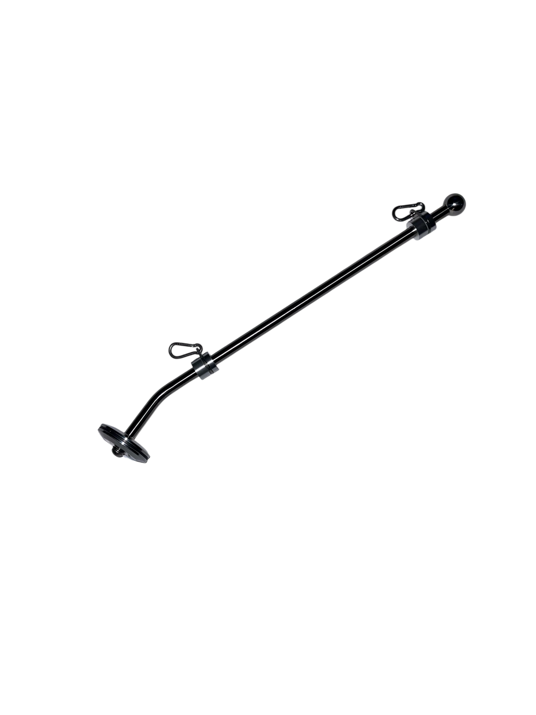 Burgee Mount Flange Mount Burgee Pole with 30 Degree Angle- 316 Stainless Steel ...