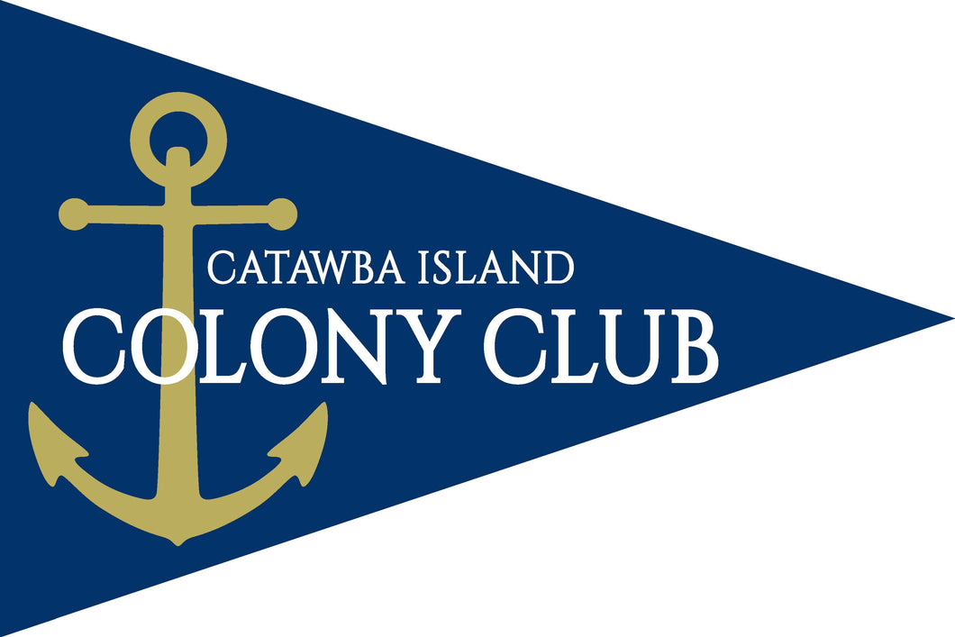 Flag, Burgee Pennant, Catawba Island Colony Club 12