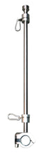 Load image into Gallery viewer, WF5BRM25.8PI, Burgee Rail Mount Pole, Heavy Duty, 1.61&quot; Rail Size - 316 Stainless Steel
