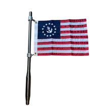 Load image into Gallery viewer, 20&quot; Rocket Launcher Flagpole - 316 Stainless Steel, WFRL20TB-1.50
