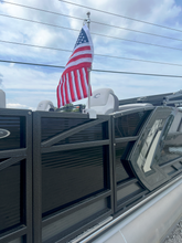 Load image into Gallery viewer, WFSPRM-24, Pontoon Square Rail Mount 24&quot; Long Pole, Heavy Duty for 1.0&quot; up to 1.75&quot; rails
