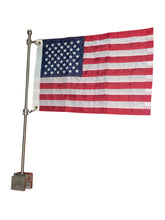 Load image into Gallery viewer, WFSPRM-24, Pontoon Square Rail Mount 24&quot; Long Pole, Heavy Duty for 1.0&quot; up to 1.75&quot; rails
