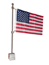 Load image into Gallery viewer, WFSPRM-24, Pontoon Square Rail Mount 24&quot; Long Pole, Heavy Duty for 1.0&quot; up to 1.75&quot; rails
