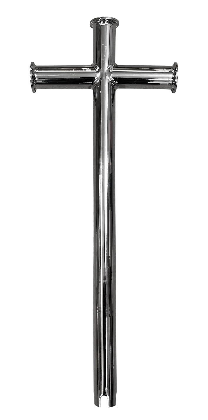 Rocket Launcher Bollard Straight- 316 Stainless Steel, WFRLBOLS-1.50