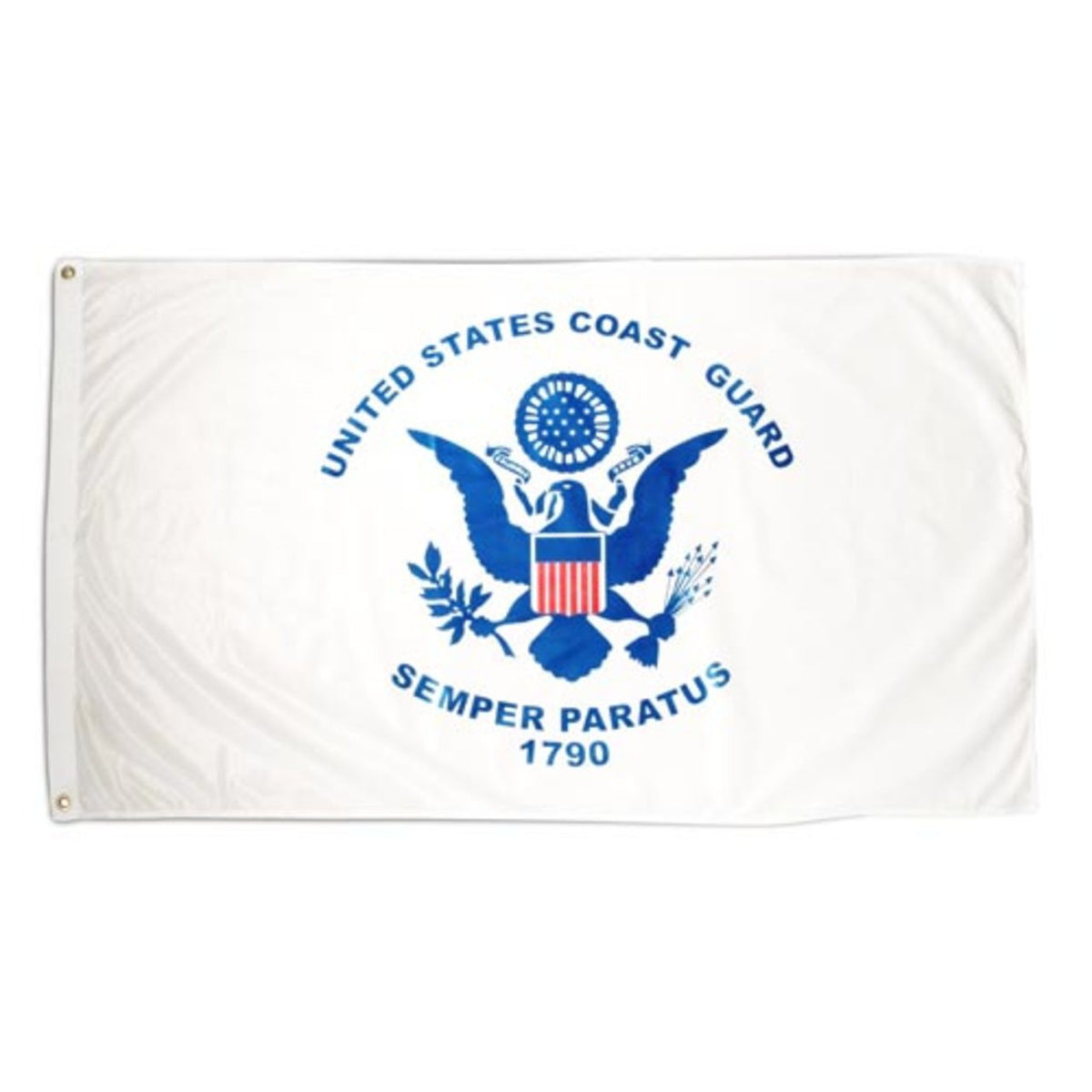 U.S. Coast Guard Flag 2x3 Ft - 100% Made In USA By Annin Flagmakers, Nylon SolarGuard, Official Specs
