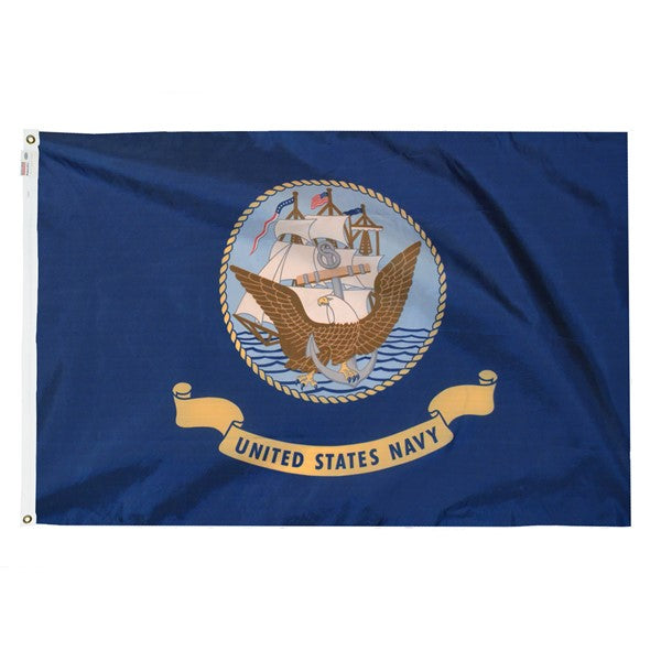 Flag - 3' x 5' US Navy Military Perma-Nyl Nylon