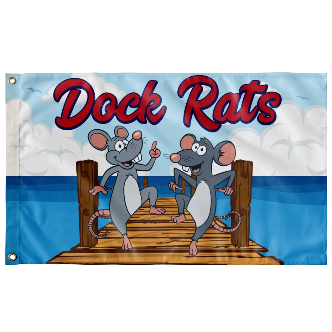6 Flags Rats Flag, Dock Rats 12