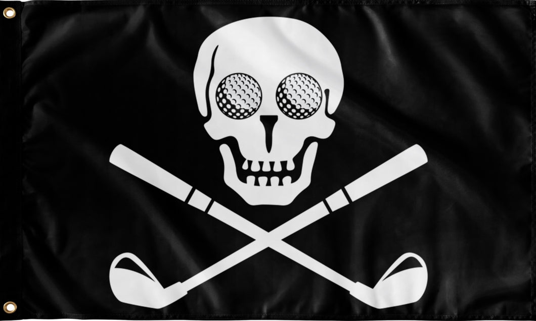 FLAG - Golf Skull