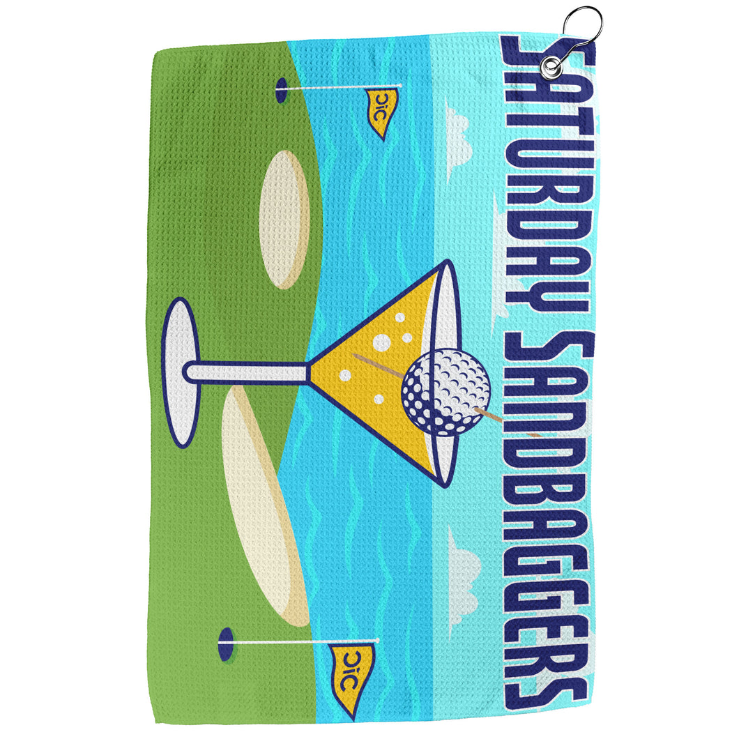 Golf Towel - Saturday Sandbaggers