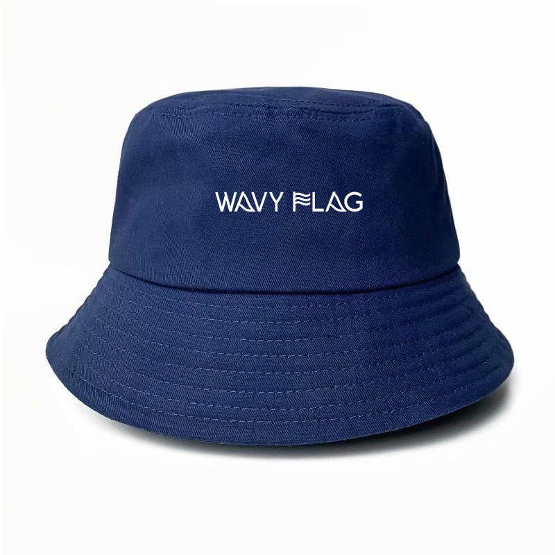 Hat, Fisherman Bucket - Wavy Flag