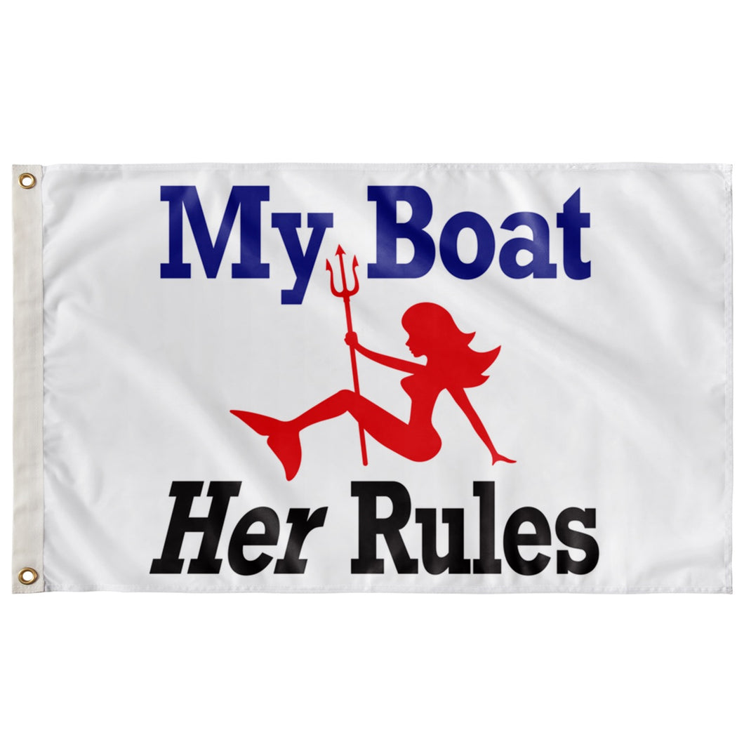 FLAG - My Boat Her Rules, Mermaid