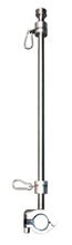 Load image into Gallery viewer, WFBRM16PI-18, Burgee Rail Mount 18&quot; Long Pole, Heavy Duty, 1&quot; Rail Size - 316 Stainless Steel

