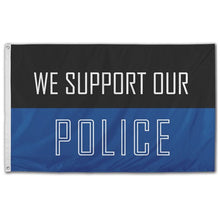 Load image into Gallery viewer, Flag, We Support Our Police 3&#39; x 5&#39;
