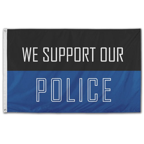 Flag, We Support Our Police 3' x 5'